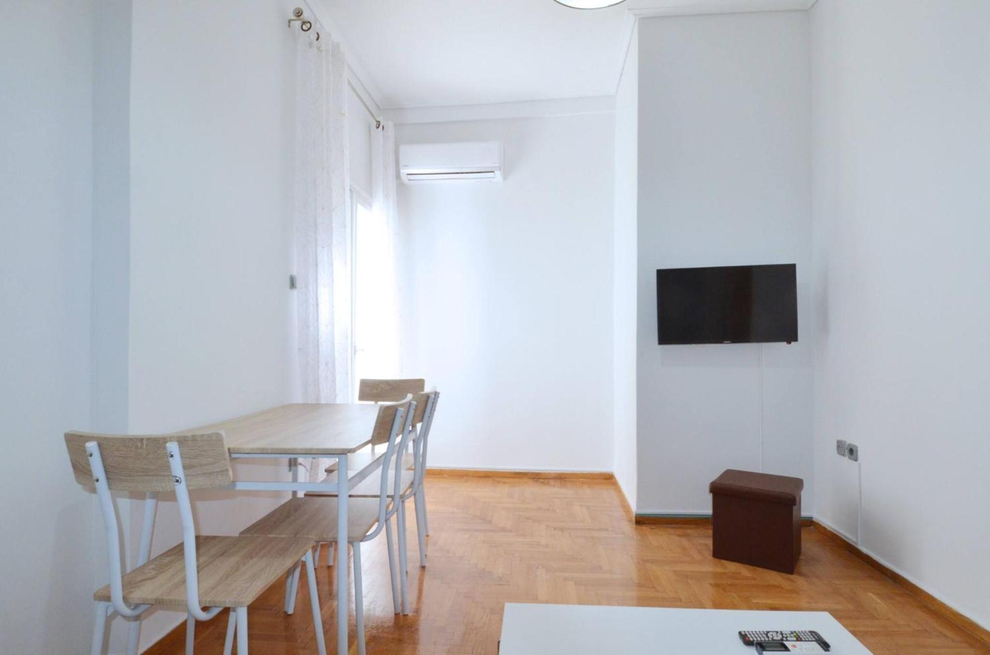 A Cozy Minimal Apartment At Koukaki, Dimitrako... Athen Exterior foto
